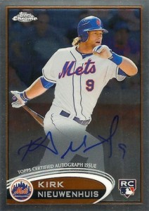 2012 Topps Chrome Baseball Autographs 192 Kirk Nieuwenhuis 2012 Topps Chrome Baseball Autographs 192 Kirk Nieuwenhuis 212x300 Image