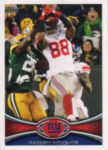 2012 Topps Football 130 Hakeem Nicks Variation 2012 Topps Football 130 Hakeem Nicks Variation 216x300 Image