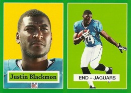 2012 Topps Football 1957 Green Border 10 Justin Blackmon 260x185 Image