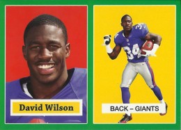 2012 Topps Football 1957 Green Border 22 David Wilson 260x187 Image