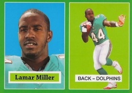 2012 Topps Football 1957 Green Border 23 Lamar Miller 260x183 Image