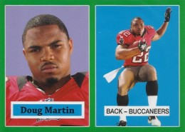 2012 Topps Football 1957 Green Border 26 Doug Martin 260x185 Image