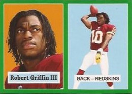 2012 Topps Football 1957 Green Border 3 Robert Griffin III 260x186 Image