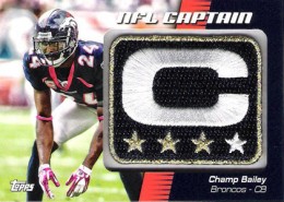 2012 Topps Football NFL Captain Patch Champ Bailey 260x185 Image