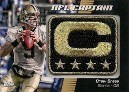 2012 Topps Football NFL Captain Patch Drew Brees 260x185 Image