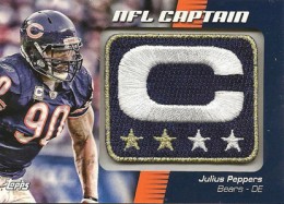 2012 Topps Football NFL Captain Patch Julius Peppers 260x187 Image