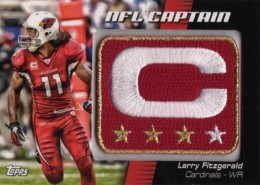 2012 Topps Football NFL Captain Patch Larry Fitzgerald 260x185 Image