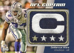 2012 Topps Football NFL Captain Patch NCP DM DeMarcus Ware1 260x185 Image
