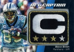 2012 Topps Football NFL Captain Patch Steve Smith 260x183 Image