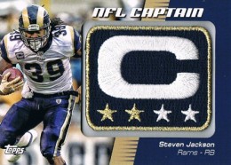 2012 Topps Football NFL Captain Patch Steven Jackson 260x186 Image