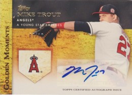 2012 Topps Golden Moments Autographs Mike Trout 2012 Topps Golden Moments Autographs Mike Trout 260x188 Image