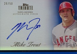 2012 Topps Tribute Mike Trout Blue Autograph MTR 2012 Topps Tribute Mike Trout Blue Autograph MTR 260x183 Image