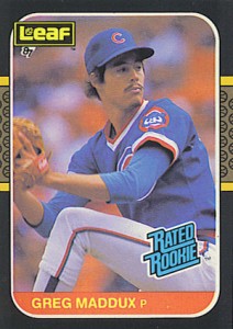 1987 Leaf Greg Maddux RC 212x300 Image