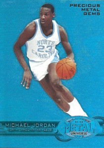 2011-12 Fleer Retro Basketball Precious Metal Gems Blue PM-1 Michael Jordan 2011 12 Fleer Retro Basketball Precious Metal Gems Blue PM 1 Michael Jordan 210x300 Image