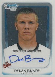 2011 Bowman Chrome Draft Dylan Bundy Autograph 2011 Bowman Chrome Draft Dylan Bundy Autograph 212x300 Image