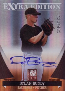 2011 Donruss Elite Extra Edition Baseball Dylan Bundy Autograph 2011 Donruss Elite Extra Edition Baseball Dylan Bundy Autograph 215x300 Image