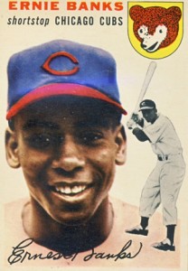 1954 Topps Ernie Banks RC 1954 Topps Ernie Banks RC 208x300 Image