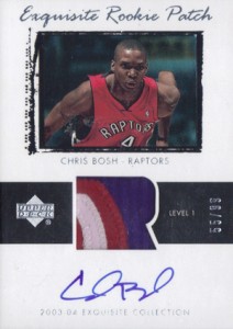 2003 04 Exquisite Chris Bosh RC 212x300 Image
