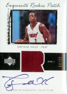 2003 04 Upper Deck Exquisite Dwyane Wade 216x300 Image