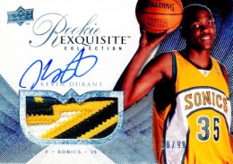 2007 08 Exquisite Kevin Durant RC 260x183 Image