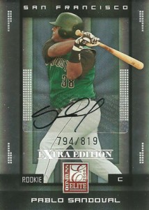 2008 Donruss Elite Extra Edition Autograph Pablo Sandoval 2008 Donruss Elite Extra Edition Autograph Pablo Sandoval 214x300 Image