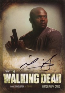 2012 Cryptozoic The Walking Dead Season 2 Autographs IronE Singleton as T Dog 211x300 Image