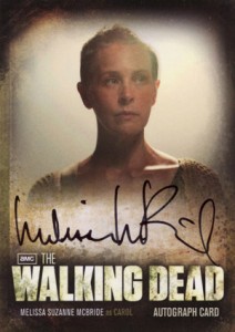 2012 Cryptozoic The Walking Dead Season 2 Autographs Melissa Suzanne McBride as Carol 212x300 Image