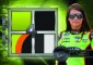 2013 Press Pass Racing Four Wide Dania Patrick 85x60 Image