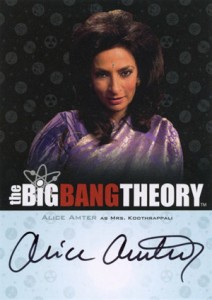 2012 Cryptozoic Big Bang Theory Seasons 3 and 4 Autographs A13 Alice Amter 212x300 Image