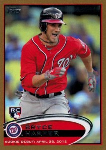 2012 Topps Update Series Gold Bryce Harper 213x300 Image