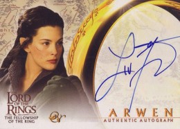 2001 Topps Lord of the Rings Fellowship of the Ring Liv Tyler Autograph1 260x186 Image