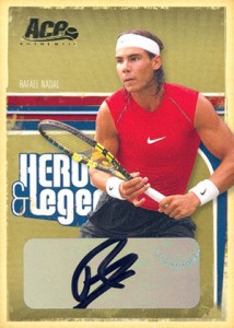 2006 Ace Authentic Heroes Autograph Rafael Nadal 214x300 Image