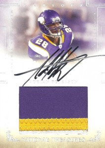 2007 National Treasures Adrian Peterson RC 213x300 Image