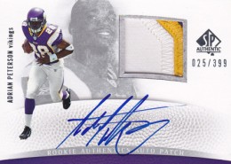 2007 SP Authentic Adrian Peterson RC 260x185 Image