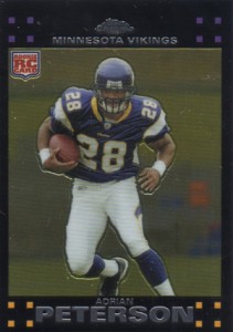 2007 Topps Chrome Adrian Peterson RC 211x300 Image