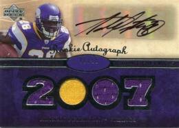 2007 Upper Deck Premier Adrian Peterson RC 260x187 Image