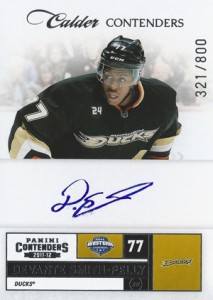 2011 12 Panini Contenders Devante Smith Pelly Stamped Autograph 213x300 Image