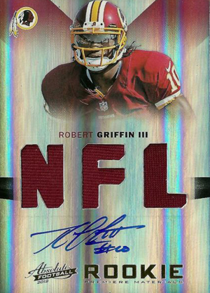 2012 Absolute Robert Griffin III RC Image