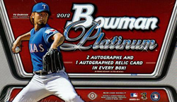 2012 Bowman Platinum Hobby Box Image