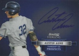 2012 Bowman Sterling Baseball Prospect Autographs Austin Aune1 260x185 Image