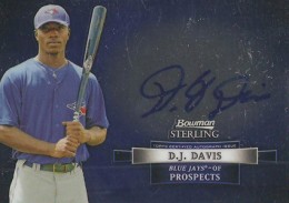 2012 Bowman Sterling Baseball Prospect Autographs DJ Davis 260x183 Image