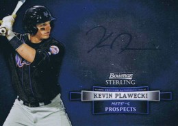 2012 Bowman Sterling Baseball Prospect Autographs Kevin Plawecki 260x184 Image