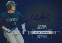 2012 Bowman Sterling Baseball Prospect Autographs Mike Zunino 260x183 Image