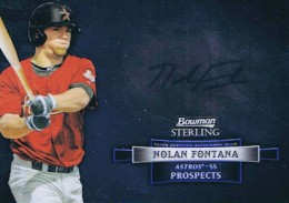 2012 Bowman Sterling Baseball Prospect Autographs Nolan Fontana 260x183 Image