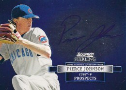 2012 Bowman Sterling Baseball Prospect Autographs Pierce Johnson 260x186 Image