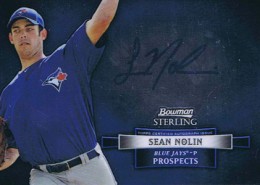 2012 Bowman Sterling Baseball Prospect Autographs Sean Nolin 260x185 Image