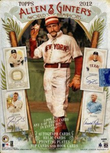 2012 Topps Allen and Ginter Hobby Box 216x300 Image