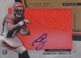 2012 Topps Strata Football Clear Cut Autograph Relic Mohamed Sanu 2012 Topps Strata Football Clear Cut Autograph Relic Mohamed Sanu 260x185 Image