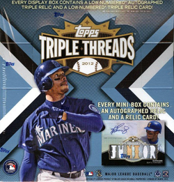 2012 Topps Triple Threads Hobby Box Image
