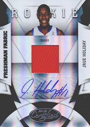 2009-10 Certified Jrue Holiday RC 2009 10 Certified Jrue Holiday RC Image